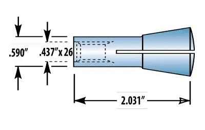 2B Collet 7/16