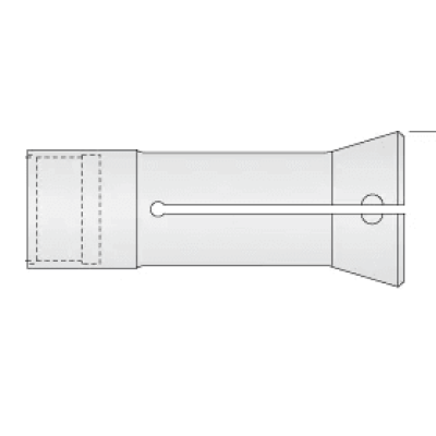 2-5/8" Gridley Collet 2-1/2" Round Serrated 2-5/8" Gridley Collet 2-1/2" Round Serrated