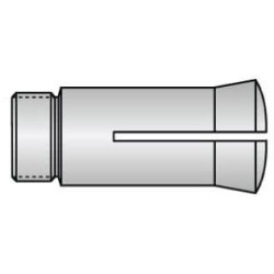 3SS Collet 7/16" Round Stepped