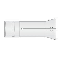 7/8 Gridley Collet 3/8" Hex 7/8 Gridley Collet 3/8" Hex