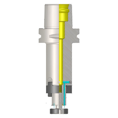 Polygonal Shank T8 CSMA-K27 065 Combi Shell Mill Adaptor (Balanced to G2.5 25000 RPM) (ISO 26623-1) (Compatible with Capto® Style C8)