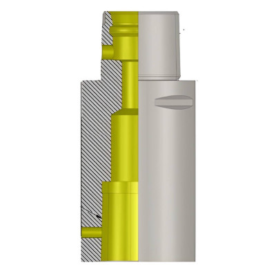 Polygonal Shank T6 X T6  060 EXTENSION  (Balanced to G2.5 25000 RPM) (ISO 26623-1) (Compatible with Capto® Style C6)