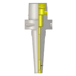 Polygonal Shank T8 MCA 08 085 Milling Cutter Arbor (Balanced to G2.5 25000 RPM) (ISO 26623-1) (Compatible with Capto® Style C8)