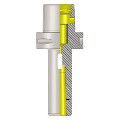 Polygonal Shank T5 MT02 110 Morse taper Adaptor (Balanced to G2.5 25000 RPM) (ISO 26623-1) (Compatible with Capto® Style C5) Polygonal Shank T5 MT02 110 Morse taper Adaptor (Balanced to G2.5 25000 RPM) (ISO 26623-1) (Compatible with Capto® Style C5)