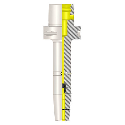 Polygonal Shank T4 Shrink Fit holder SFH10 075 (Balanced to G2.5 25000 RPM) (ISO 26623-1) (Compatible with Capto® Style C4)