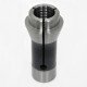 TF25 Collet 0.209" Circular Round Serrated