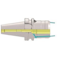 BBT50 HC12S 069 FCC Heavy Duty Hydraulic Expansion Chuck Balanced to 2.5G 25,000 RPM (MAS403)