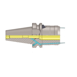 BT30 HC12S 069 FCC Hydraulic Expansion Chuck Balanced to G2.5 25,000 RPM (MAS403) (FCC - AD+B)