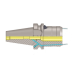 BT30 HC12S 069 FCC Hydraulic Expansion Chuck Balanced to G2.5 25,000 RPM (MAS403) (FCC - AD+B)