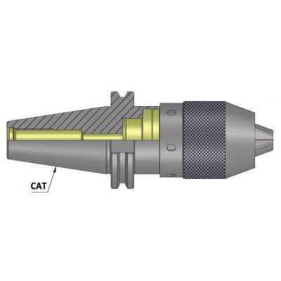 CAT40 NCDC 113 - 4.0'' Integral Drill Chuck CAT40 Integral Drill Chuck