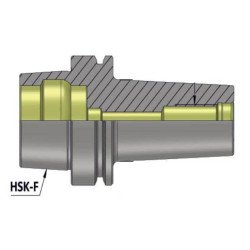 HSK 63F MCA06 025 Milling Cutter Arbor (Balanced to G 2.5 25000 RPM) HSK 63F MCA06 025 Milling Cutter Arbor (Balanced to G 2.5 25000 RPM)