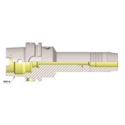 HSK-A 100 HC08 150 Hydraulic Expansion Chuck Balanced to G2.5 25,000 RPM (DIN 69893 - 1) HSK-A 100 HC08 150 Hydraulic Expansion Chuck Balanced to G2.5 25,000 RPM (DIN 69893 - 1)