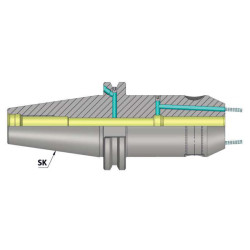 SK40 WE06 050 Weldon Type Holder With Face Coolant Channel (FCC) AD+B/2.5G 25000SL SK40 WE06 050 Weldon Type Holder With Face Coolant Channel (FCC) AD+B/2.5G 25000SL