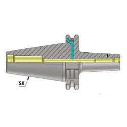 SK50 MCA08 050 AD Milling Cutter Arbor (Balanced to G 2.5 25000 RPM)