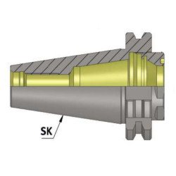 SK30 ER 25A 022 ER Collet Chuck (Balanced to G6.3 15000 rpm) (DIN 6499) SK30 ER 25A 022 ER Collet Chuck (Balanced to G6.3 15000 rpm) (DIN 6499)