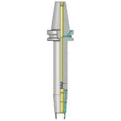 BT50 SFH03 200 (AD+B) Extra Long Length Shrink Fit Holder With Face Coolant Channel (FCC) Balanced to 2.5G 25,000 RPM (MAS403) (DIN ISO 7388 - 2) BT50 SFH03 200 (AD+B) Extra Long Length Shrink Fit Holder With Face Coolant Channel (FCC) Balanced to 2.5G 25,000 RPM (MAS403) (DIN ISO 7388 - 2)
