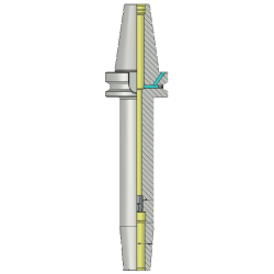 BT50 SFH03 200 (AD+B) Extra Long Length Shrink Fit Holder Balanced to 2.5G 25,000 RPM (MAS403) (DIN ISO 7388-2)