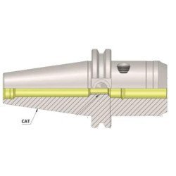 CAT40 HC5/8'' - 64 HD Hydraulic Expansion Chuck Balanced to G2.5 25,000 RPM (ANSI B 5.50) (Heavy Duty)