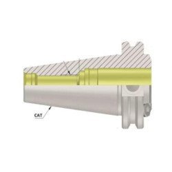 CAT40 HC3/4'' 24.60 SHORT GP Hydraulic Expansion Chuck Balanced to G2.5 25,000 RPM (DIN 69871)