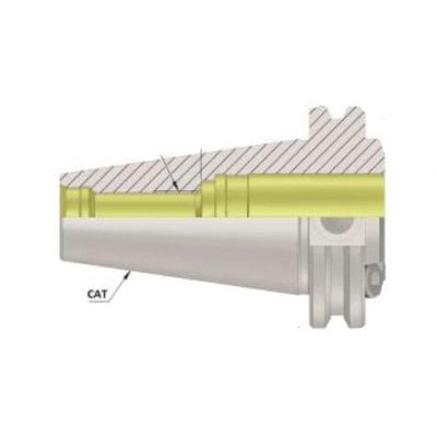 CAT40 HC3/4'' 24.60 SHORT GP Hydraulic Expansion Chuck Balanced to G2.5 25,000 RPM (DIN 69871)