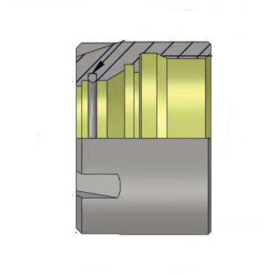 UM ER25 MS MINI SEALING NUT FOR ER COLLET CHUCK