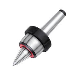 CNC Heavy Duty R Model With Draw-off Nut MT3 Extended Point With Carbide Tip Revolving Center For High Speed Applications as in CNC Turning Lathes