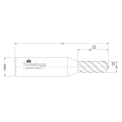 HARD MILLING 6 FLUTE - BALL HARD MILLING 6 FLUTE - BALL