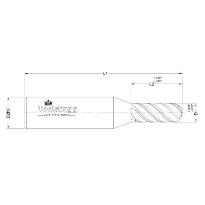 HARD MILLING 6 FLUTE - BALL HARD MILLING 6 FLUTE - BALL