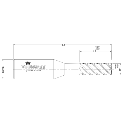 PLASTIC CUTTING END MILLS - FINISHER PLASTIC CUTTING END MILLS - FINISHER