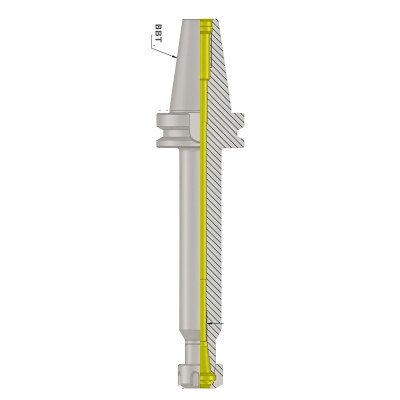 BBT50 ER16 400 (AD) ER Collet Chuck (Balanced to G2.5 25000 rpm) (BT MAS 403) (DIN 6499) BBT50 ER16 400 (AD) ER Collet Chuck (Balanced to G2.5 25000 rpm) (BT MAS 403) (DIN 6499)