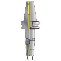 BBT30 SFH1/2'' 080 Shrink Fit Holder With Coolant Jet (FCC - Face Coolant Channel) (Balanced to G2.5 25000 RPM) (BT MAS 403)