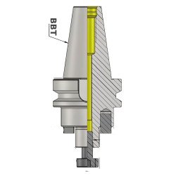 BBT50 FMH16 060 Face Mill Holder (Balanced to G2.5 25000 rpm) (BT MAS 403) (DIN 6357)