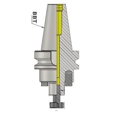 BBT50 FMH 1 1/4" 100 Face Mill Holder (Balanced to G2.5 25000 rpm) (BT MAS 403) (DIN 6357) BBT50 FMH 1 1/4" 100 Face Mill Holder (Balanced to G2.5 25000 rpm) (BT MAS 403) (DIN 6357)