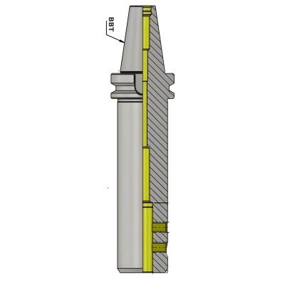 BBT50 SLA3/4" 350 AD Side Lock Holder (Balanced to G 6.3 15000 rpm) BBT50 SLA3/4" 350 AD Side Lock Holder (Balanced to G 6.3 15000 rpm)