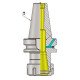 BT40 ER40 070 Coolant Through Flange(AD+B) ER Collet Chuck (Balanced to G2.5 25000 rpm) (DIN 6499) BT40 ER40 070 Coolant Through Flange(AD+B) ER Collet Chuck (Balanced to G2.5 25000 rpm) (DIN 6499)