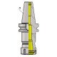 BT40 ER16 100 ER Collet Chuck (Balanced to G2.5 25000 rpm) (DIN 6499) BT40 ER16 100 ER Collet Chuck (Balanced to G2.5 25000 rpm) (DIN 6499)