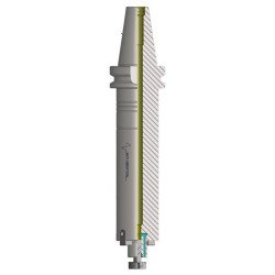 BT40 FMH-K16 200 AD Anti Vibration Facemill Through Coolant Holder (MAS403) (DIN 6357)  BT40 FMH-K16 200 AD Anti Vibration Facemill Through Coolant Holder (MAS403) (DIN 6357)