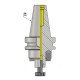 BT40 FMH 1 1/4" 100 Face Mill Holder (AD) (Balanced to G 2.5 25000 rpm) BT40 FMH 1 1/4" 100 Face Mill Holder (AD) (Balanced to G 2.5 25000 rpm)