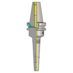 BT50 HC 1.0'' 150 SLIM Hydraulic Expansion Chuck (AD+B)(Balanced to 2.5G 25,000 RPM)(BT MAS403)
