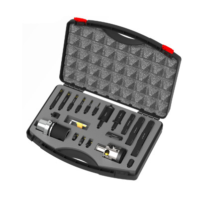 Micro Boring Kit TEWBKT10205 (Boring Range 10-205 mm) - Adaptor Not Included In Kit