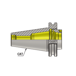 CAT40 ER 32A 27.94 ER  Collet Chuck (Balanced to G 2.5 25000 RPM)
