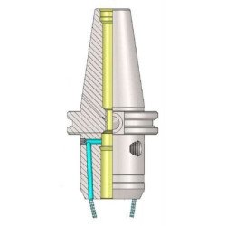 CT50 HC1-1/4''S 081 FCC Heavy Duty Hydraulic Expansion Chuck (Balanced to 2.5G 25,000 RPM)