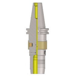 CT50 HC1-1/4'' 125 Run Out Adjustment Hydraulic Expansion Chuck (AD) (Balanced to G2.5 25000 RPM)   CT50 HC1-1/4'' 125 Run Out Adjustment Hydraulic Expansion Chuck (AD) (Balanced to G2.5 25000 RPM)