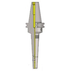 CAT40 HC 1.0'' 135 SLIM Hydraulic Expansion Chuck (AD)(Balanced to G2.5 25,000 RPM)   CAT40 HC 1.0'' 135 SLIM Hydraulic Expansion Chuck (AD)(Balanced to G2.5 25,000 RPM)