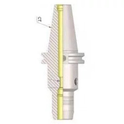 CT40 HC06 – 150 Hydraulic Expansion Chuck Balanced to G2.5 25,000 RPM (ANSI B 5.50)