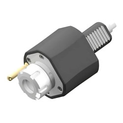 VDI 30, straight tool holder, coupling DIN 1809, with internal cooling