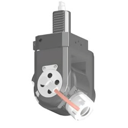 VDI 30, variable angle tool holder, coupling DIN 1809, with internal cooling VDI 30, variable angle tool holder, coupling DIN 1809, with internal cooling