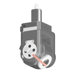 VDI 30, variable angle tool holder, coupling DIN 1809, with internal cooling, 16/2
