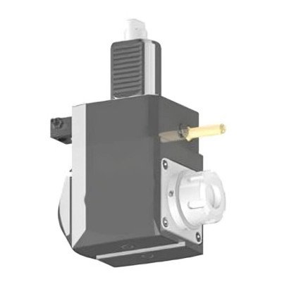 VDI 40, angular tool holder, coupling DIN 1809, with internal cooling, 25/2.1-80 VDI 40, angular tool holder, coupling DIN 1809, with internal cooling, 25/2.1-80
