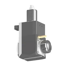 VDI 40, angular tool holder, coupling DIN 1809, no internal cooling, 32/1.3-100